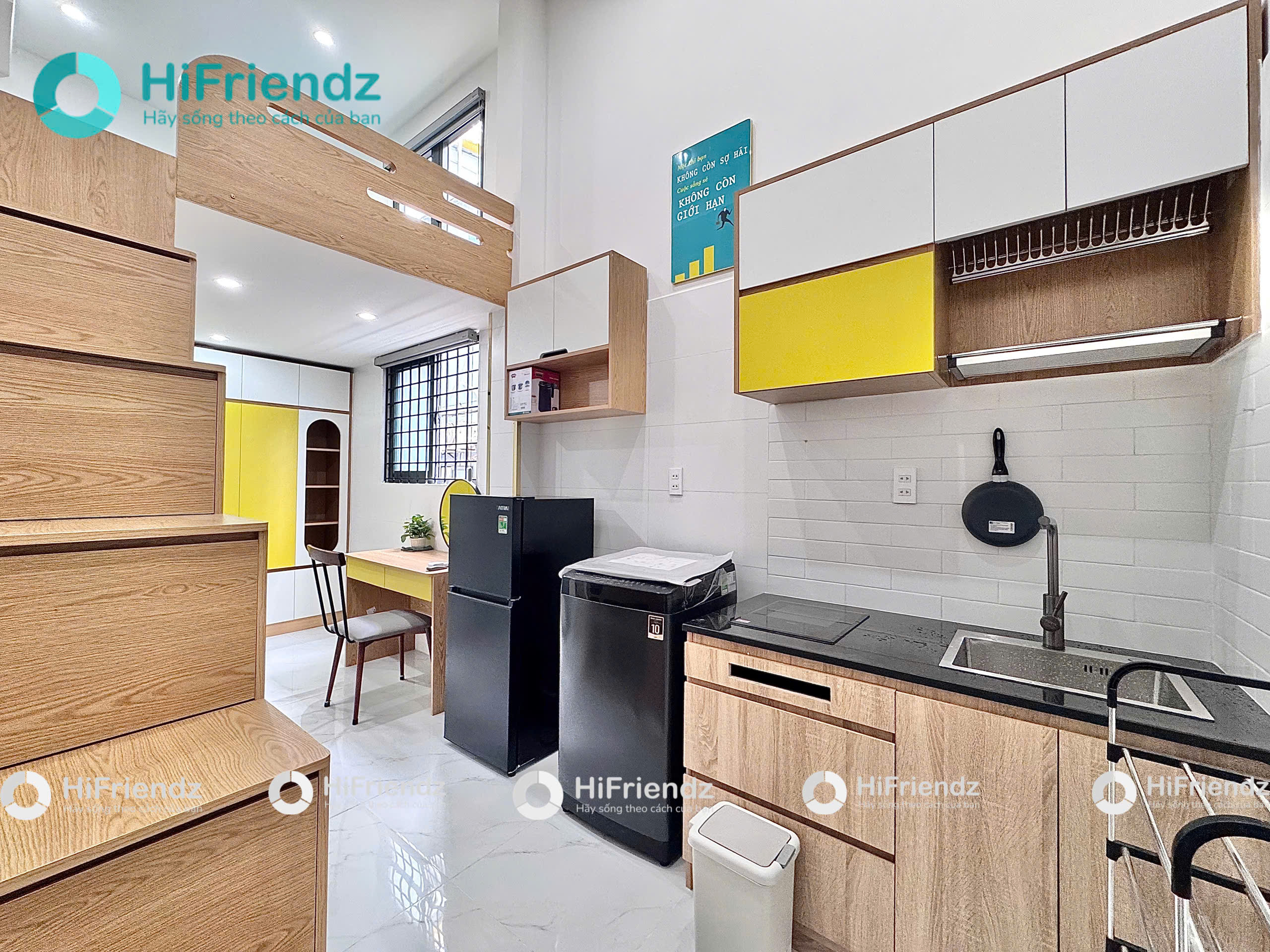Phòng trọ có nội thất 28m² - Bình Thạnh, TP.HCM