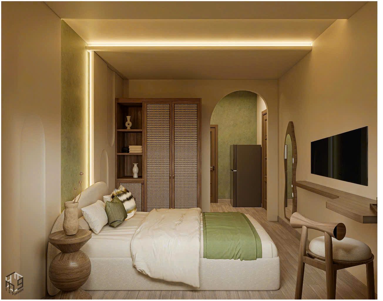 Phòng trọ có nội thất 30m² - Quận 3, TP.HCM