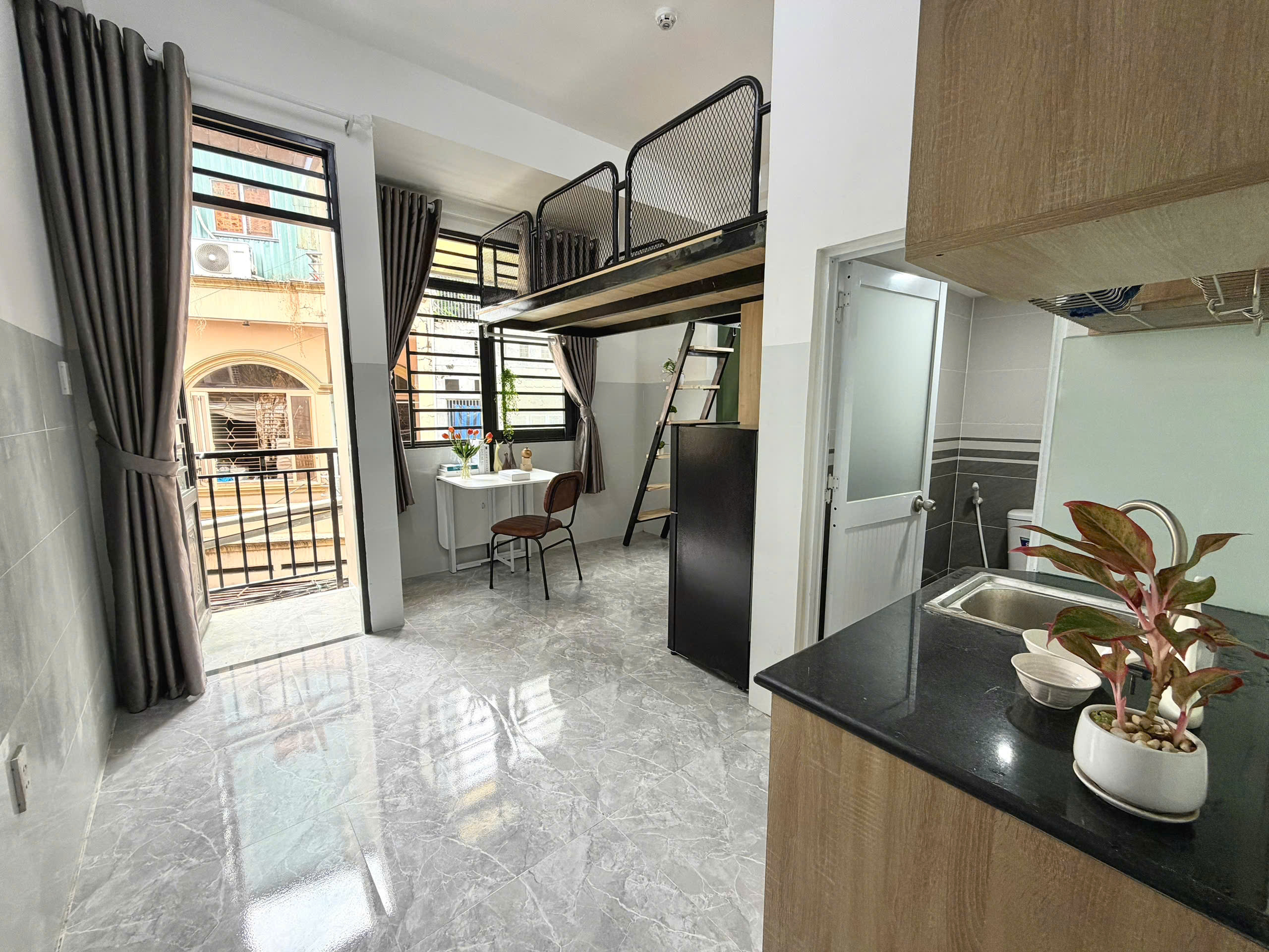 Phòng trọ có nội thất 28m² - Bình Thạnh, TP.HCM