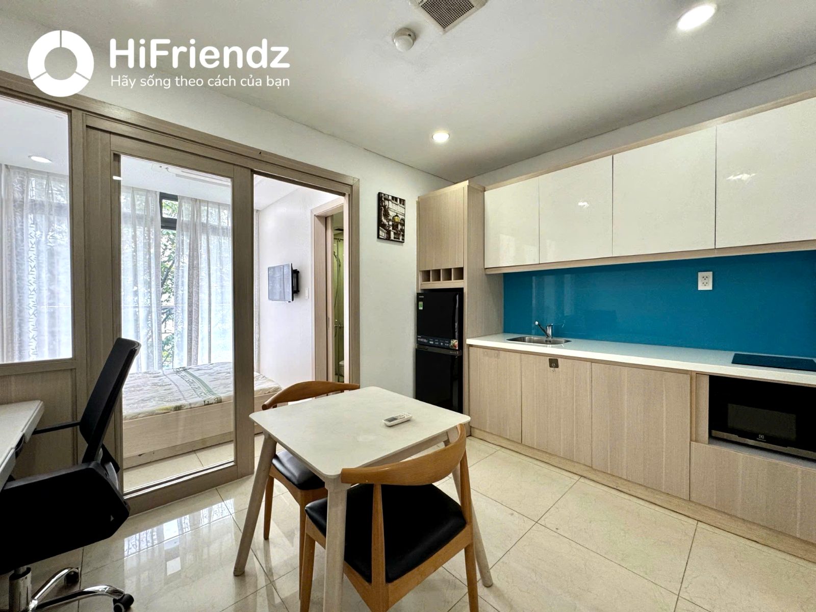 Phòng trọ có nội thất 35m² - Quận 1, TP.HCM