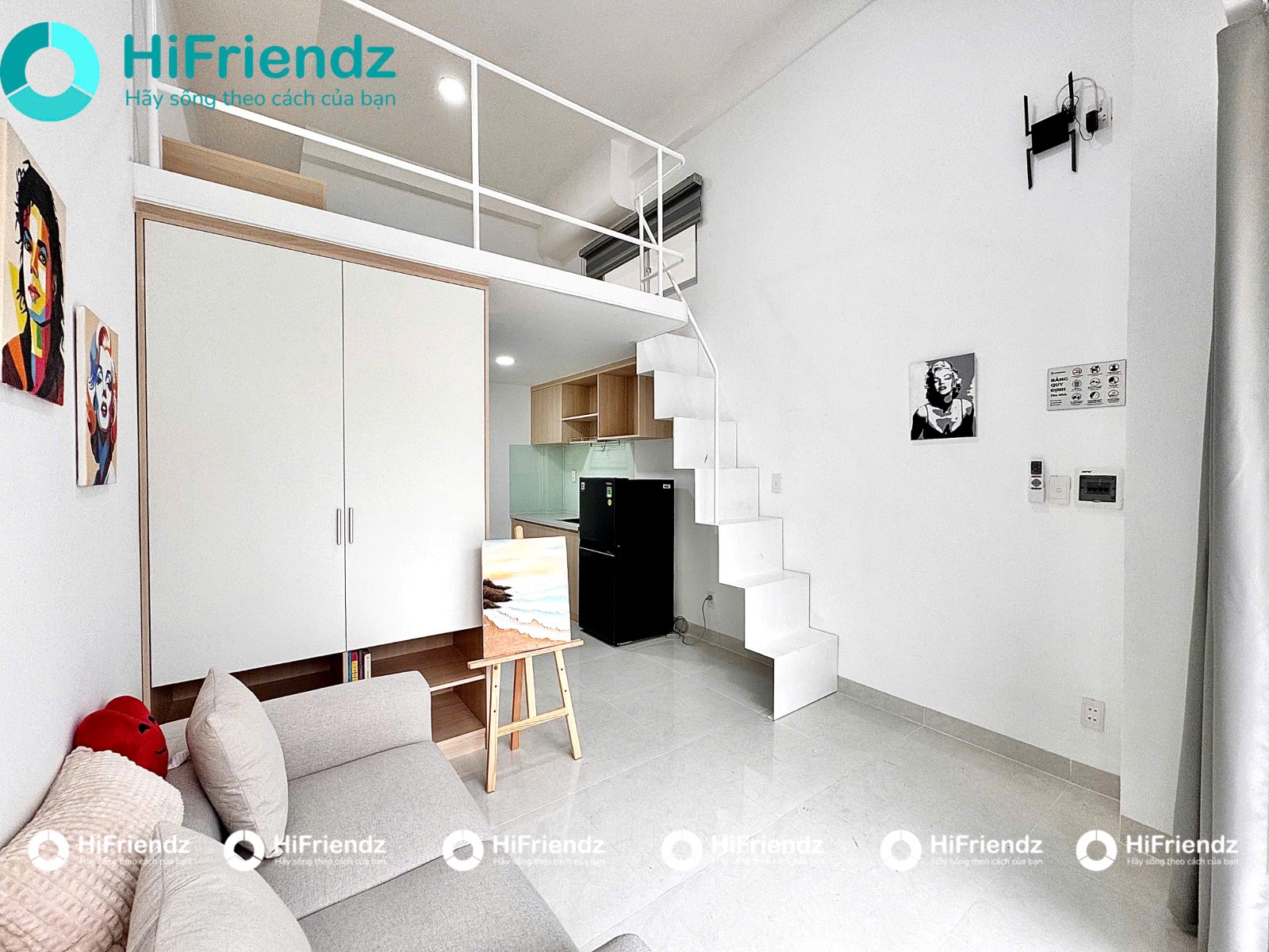 Phòng trọ có nội thất 26m² - Quận 2, TP.HCM