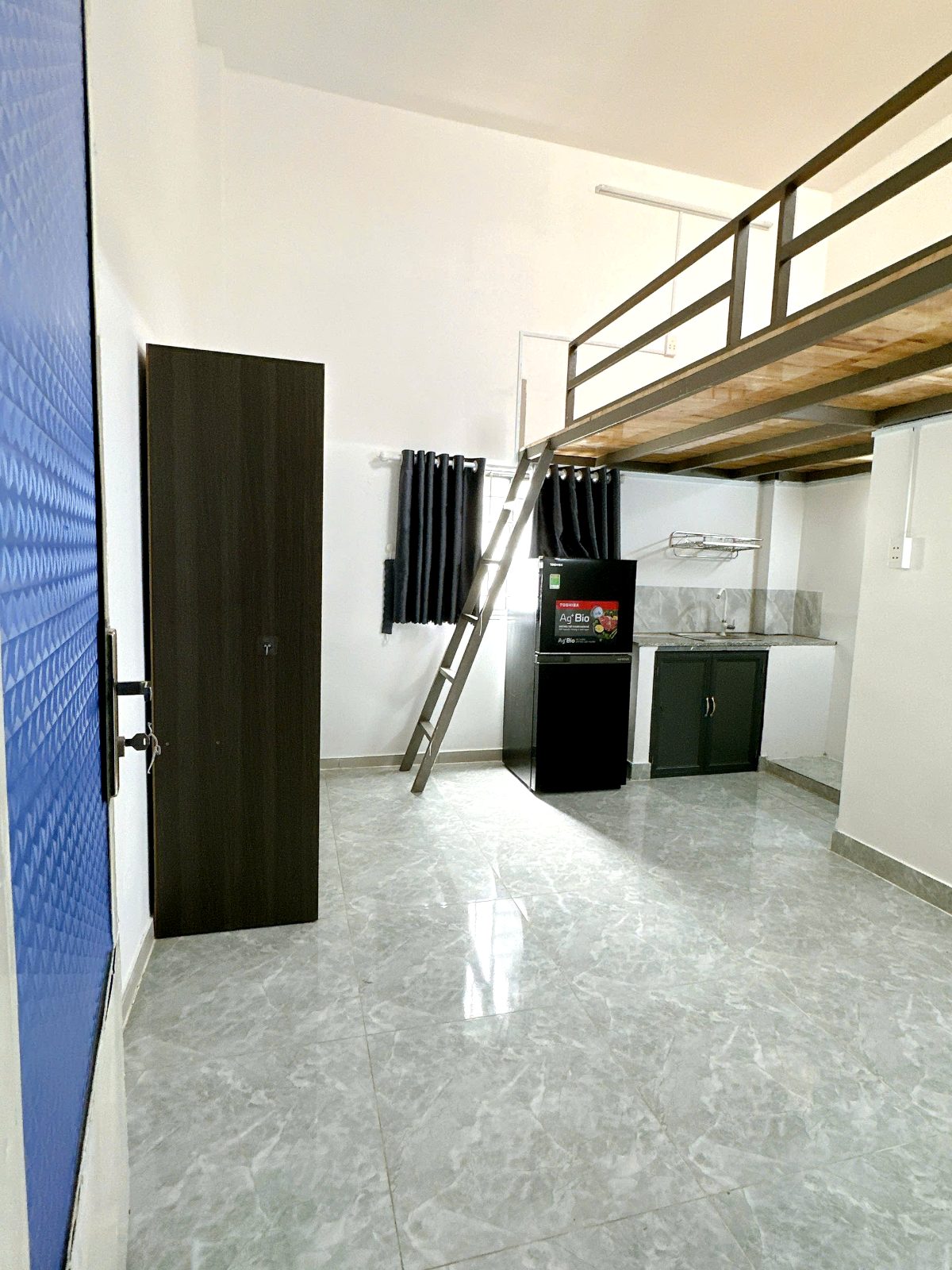 Phòng trọ có nội thất 25m² - Bình Thạnh, TP.HCM