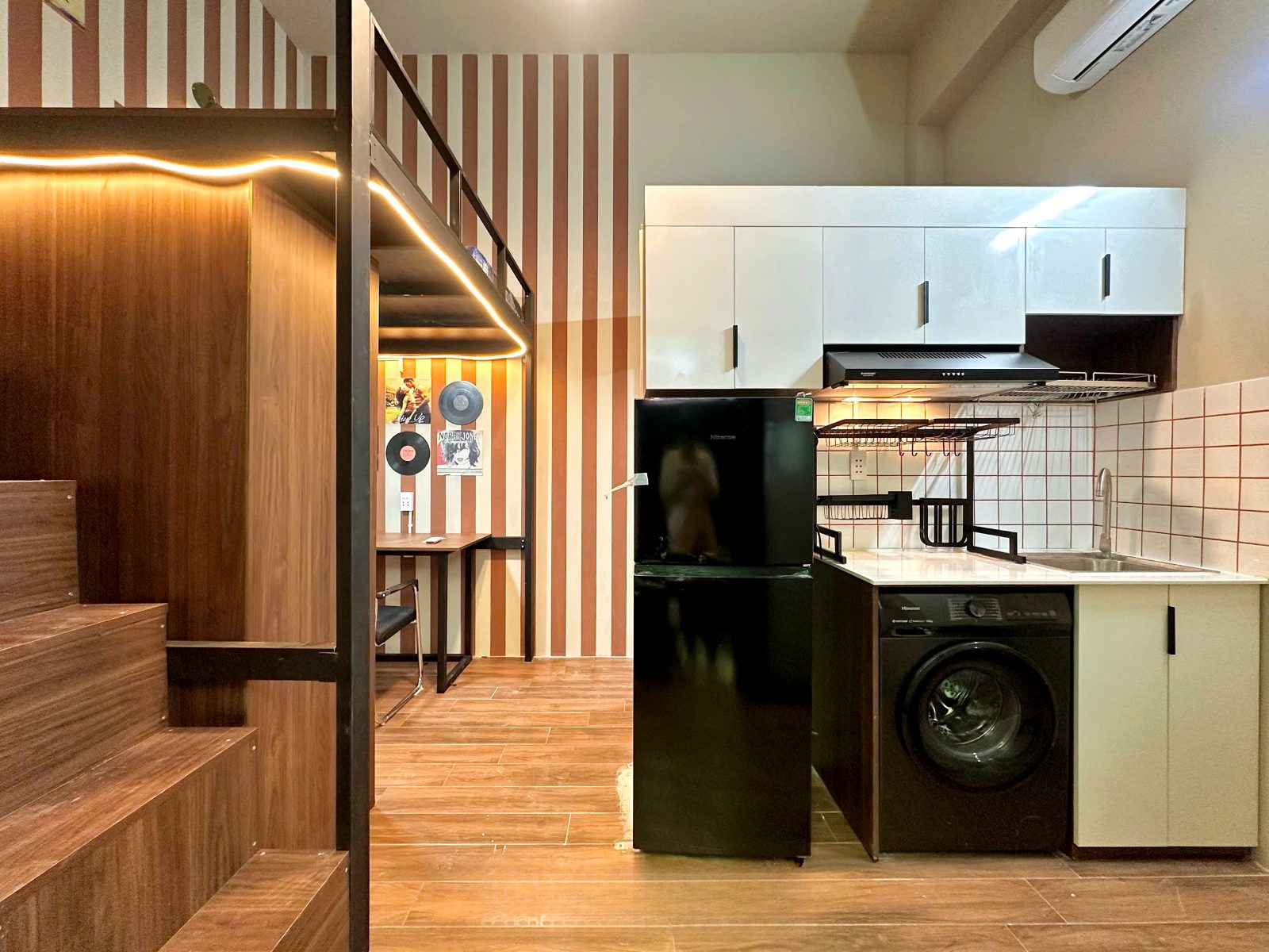 Phòng trọ có nội thất 25m² - Tân Phú, TP.HCM