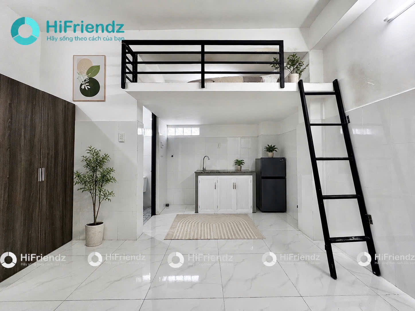 Phòng trọ có nội thất 35m² - Bình Thạnh, TP.HCM