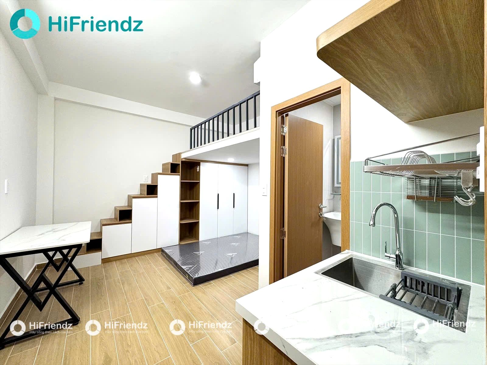 Phòng trọ có nội thất 25m² - Quận 1, TP.HCM
