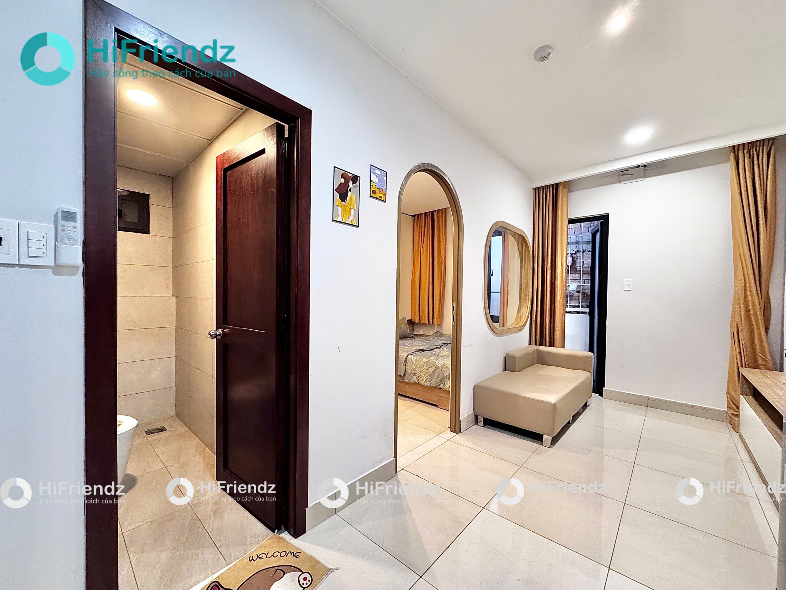 Phòng trọ có nội thất 30m² - Bình Thạnh, TP.HCM