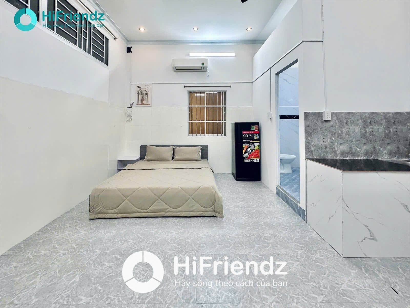 Căn hộ mini có nội thất 25m² - Tân Phú, TP.HCM