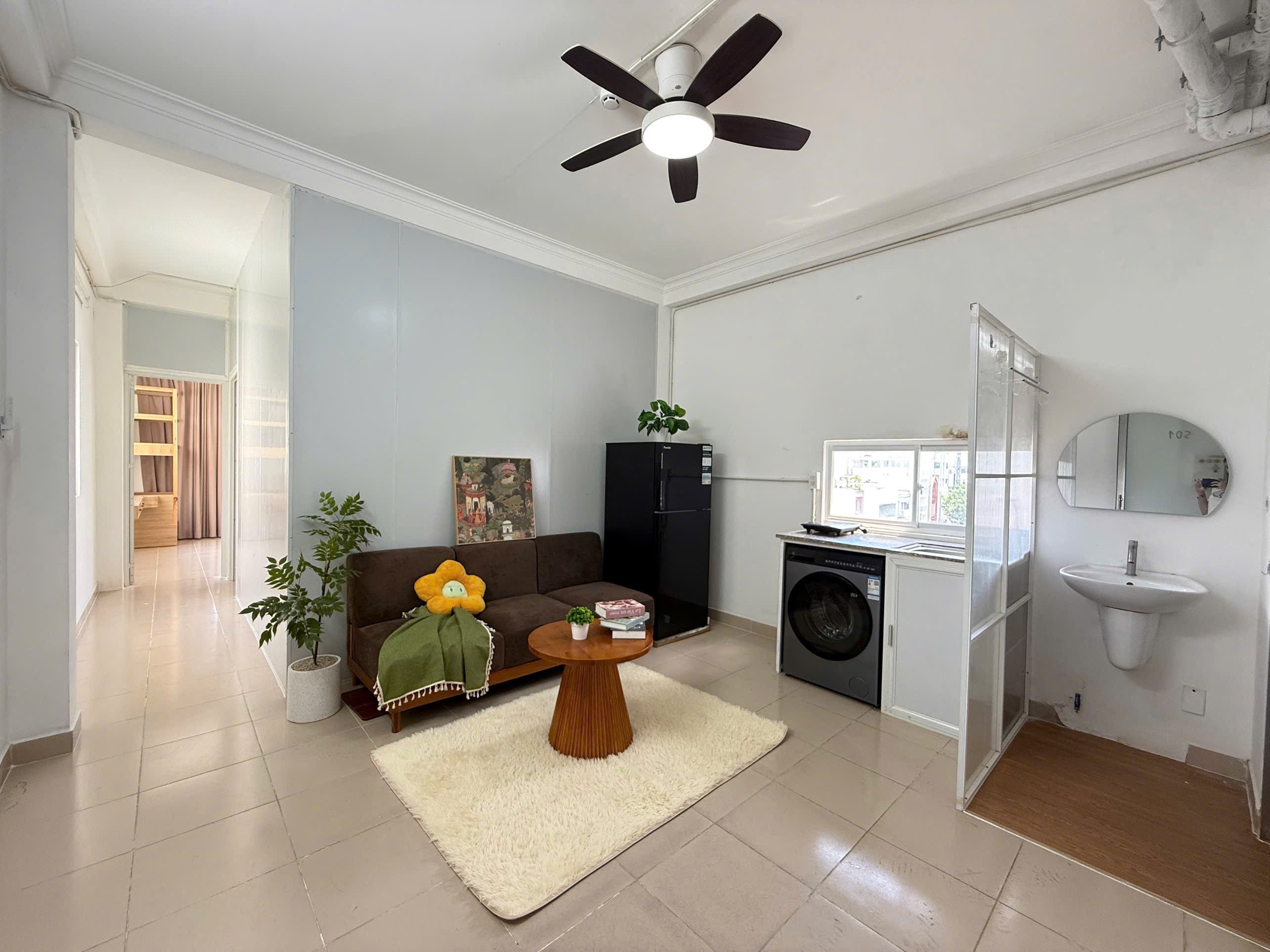 Phòng trọ có nội thất 50m² - Quận 1, TP.HCM