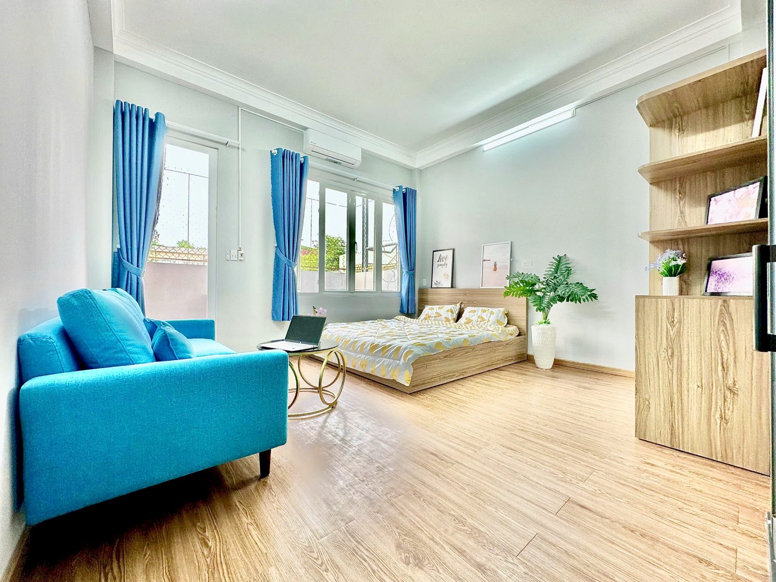 Phòng trọ có nội thất 45m² - Quận 1, TP.HCM
