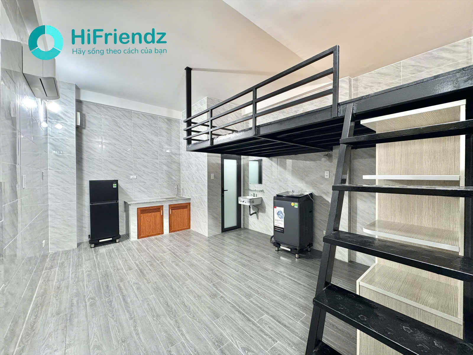 Phòng trọ có nội thất 24m² - Quận 8, TP.HCM