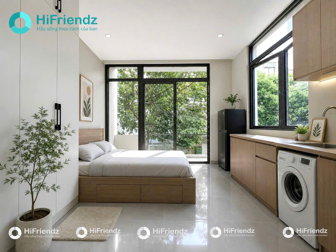 Căn hộ mini có nội thất 25m² - Thủ Đức, TP.HCM