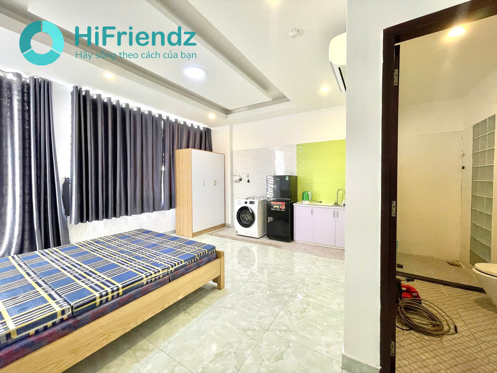 Căn hộ mini có nội thất 25m² - Bình Chánh, TP.HCM