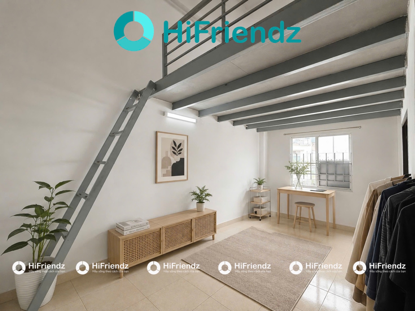 Phòng trọ có nội thất 25m² - Bình Thạnh, TP.HCM