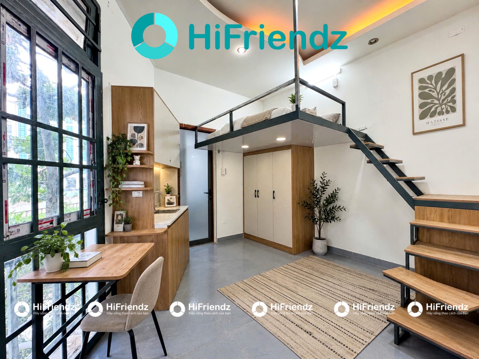 Phòng trọ có nội thất 25m² - Bình Thạnh, TP.HCM