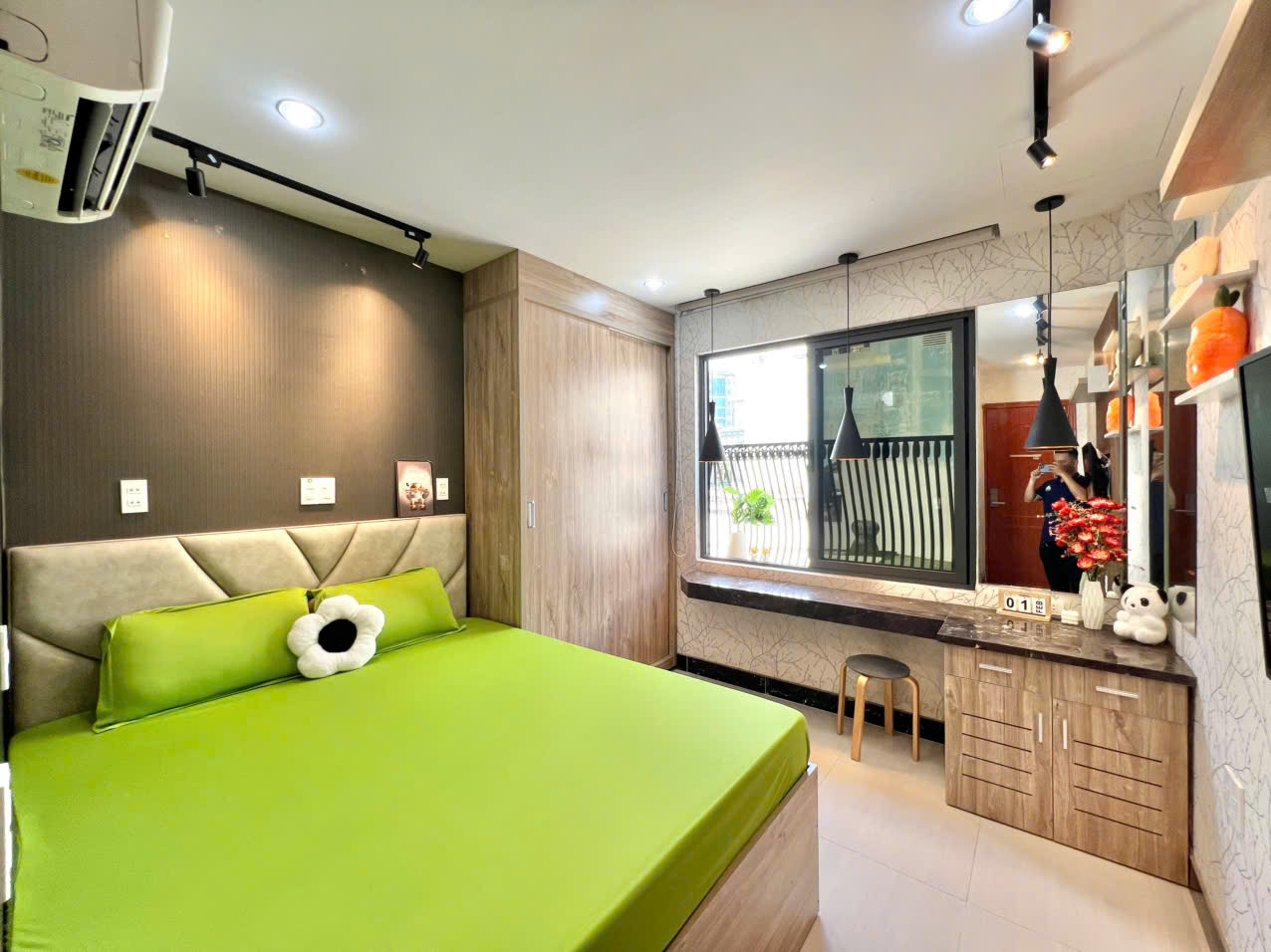 Căn hộ mini có nội thất 21m² - Quận 1, TP.HCM