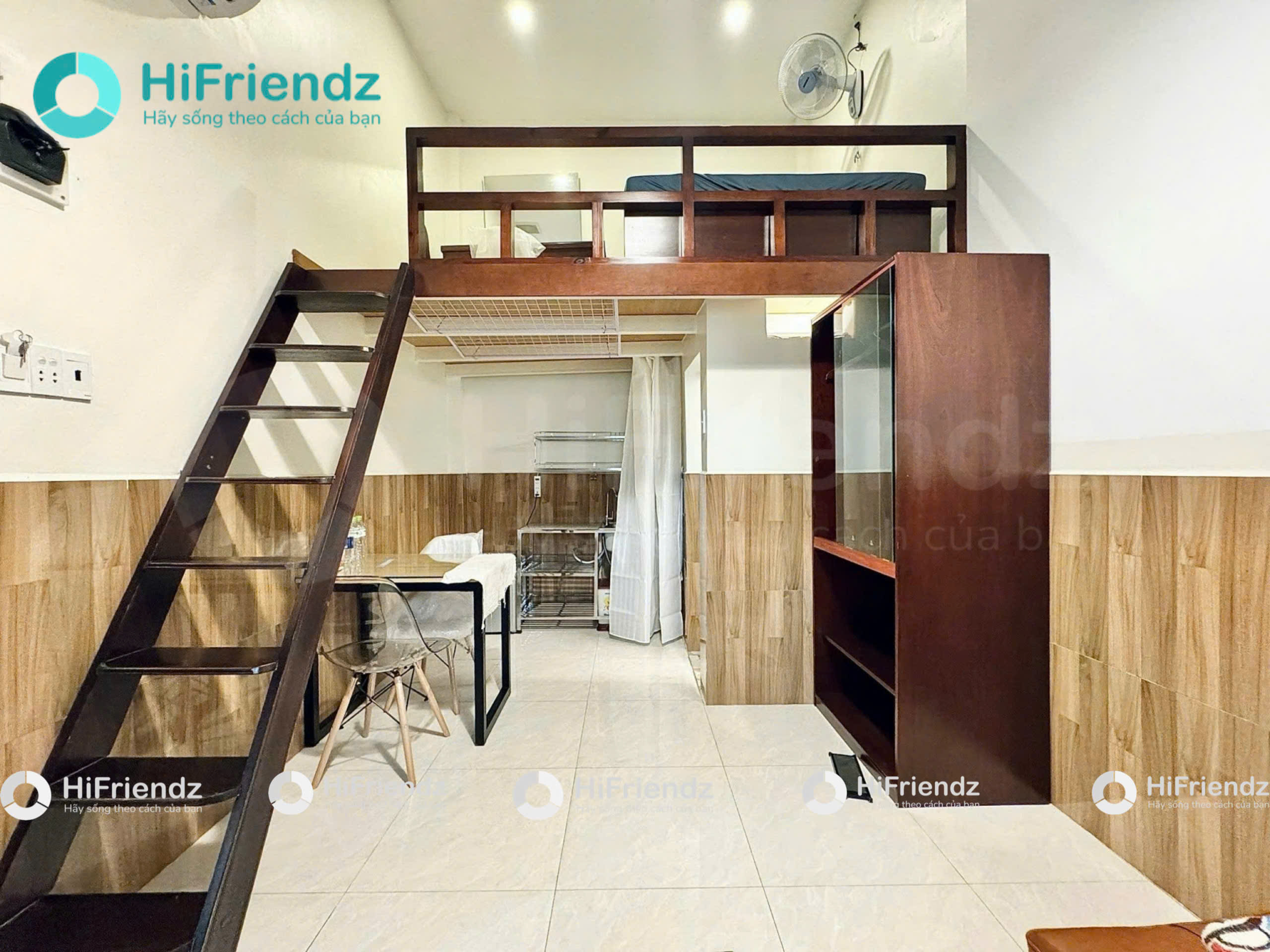 Phòng trọ có nội thất 20m² - Bình Thạnh, TP.HCM