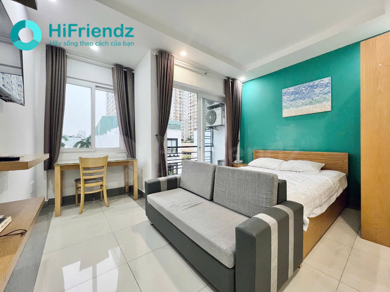 Phòng trọ có nội thất 40m² - Quận 2, TP.HCM