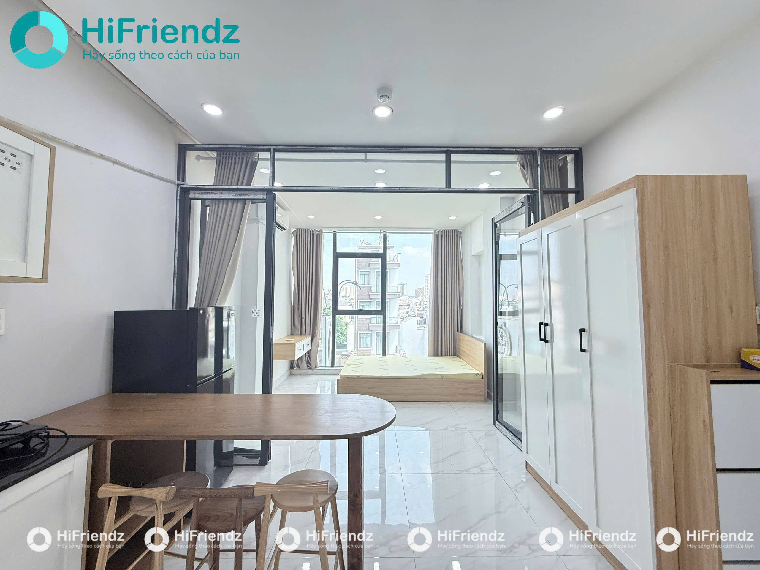 Phòng trọ có nội thất 25m² - Tân Bình, TP.HCM