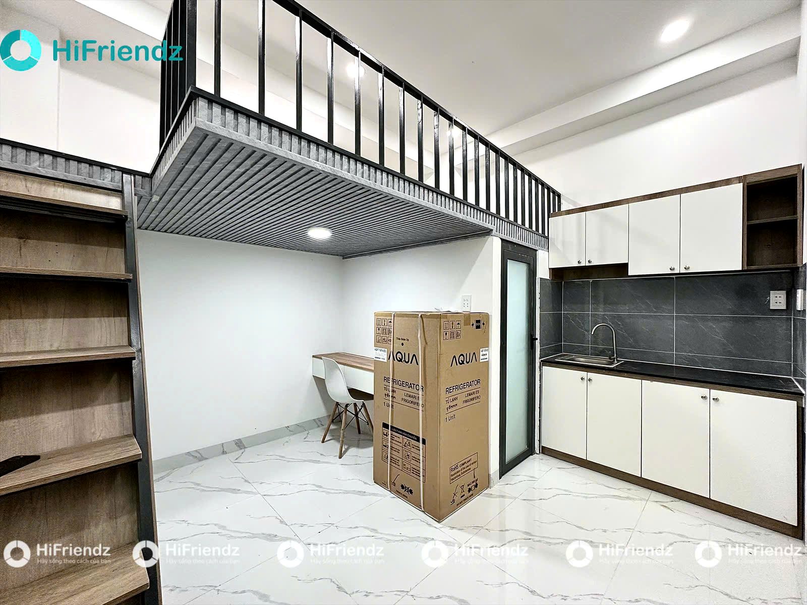 Phòng trọ có nội thất 25m² - Gò Vấp, TP.HCM