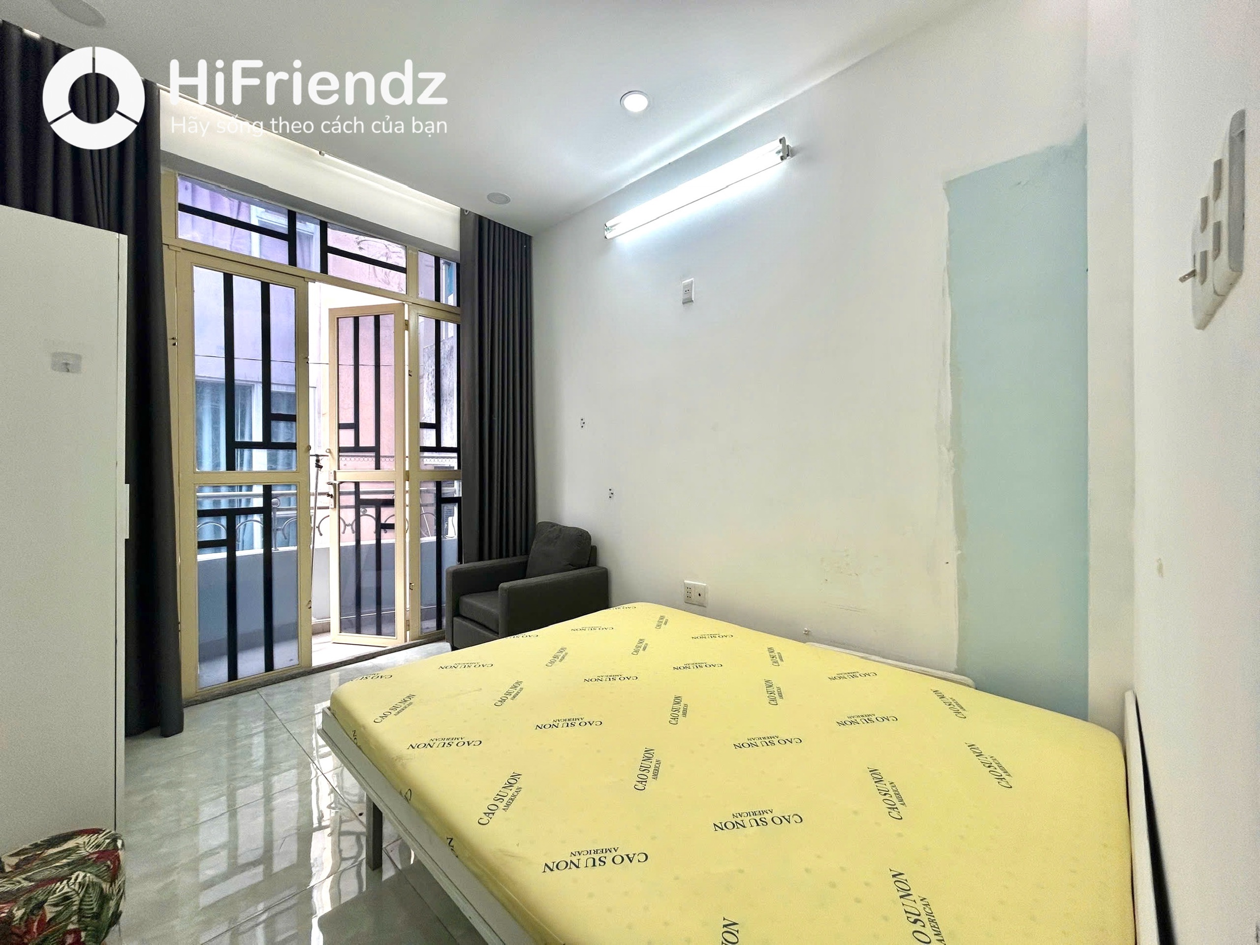 Phòng trọ có nội thất 35m² - Quận 1, TP.HCM