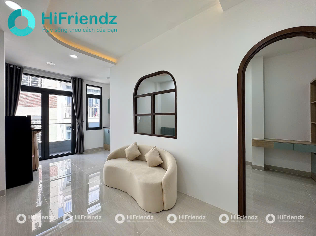 Phòng trọ có nội thất 35m² - Bình Thạnh, TP.HCM