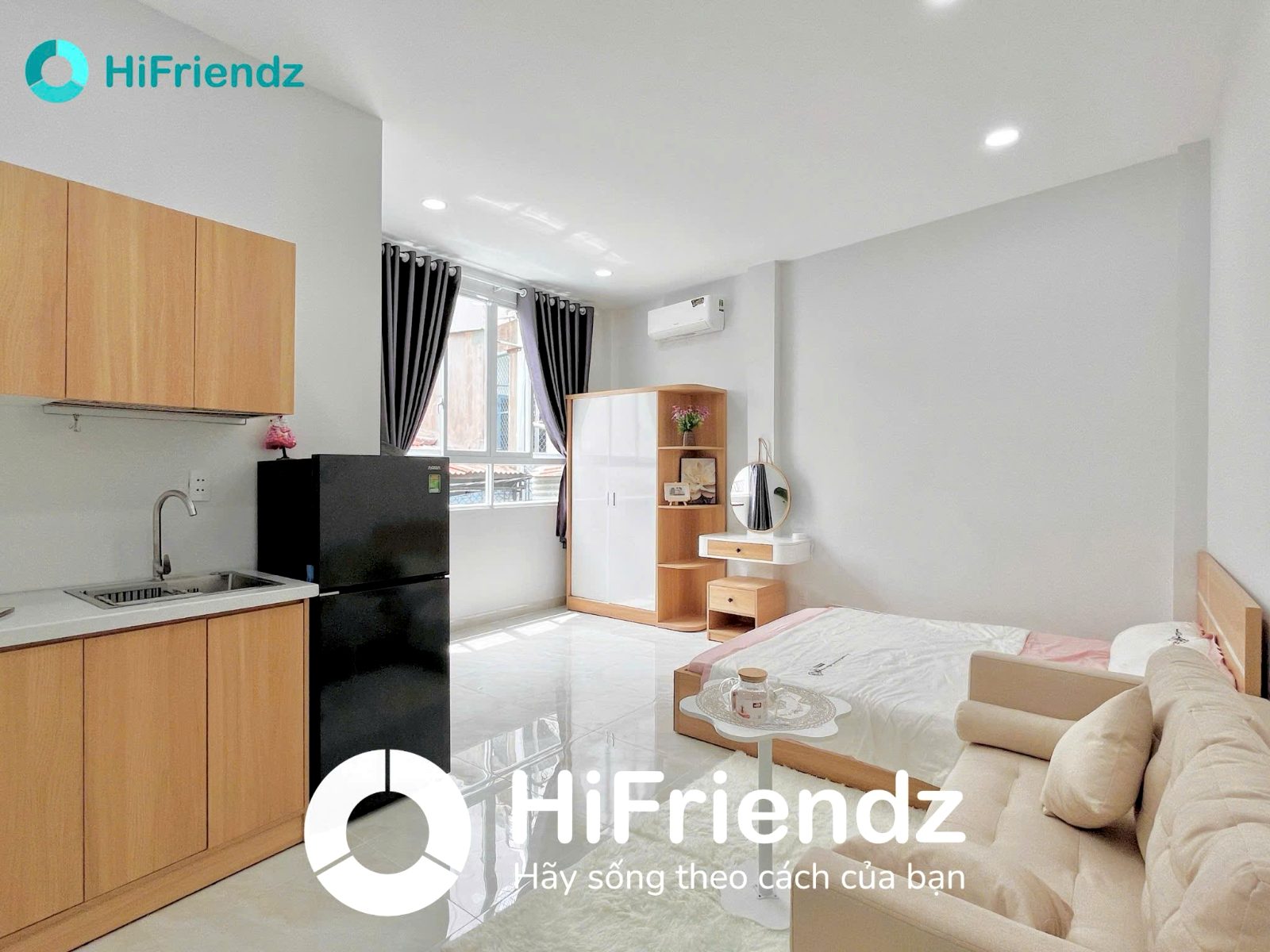 Căn hộ mini có nội thất 25m² - Tân Bình, TP.HCM