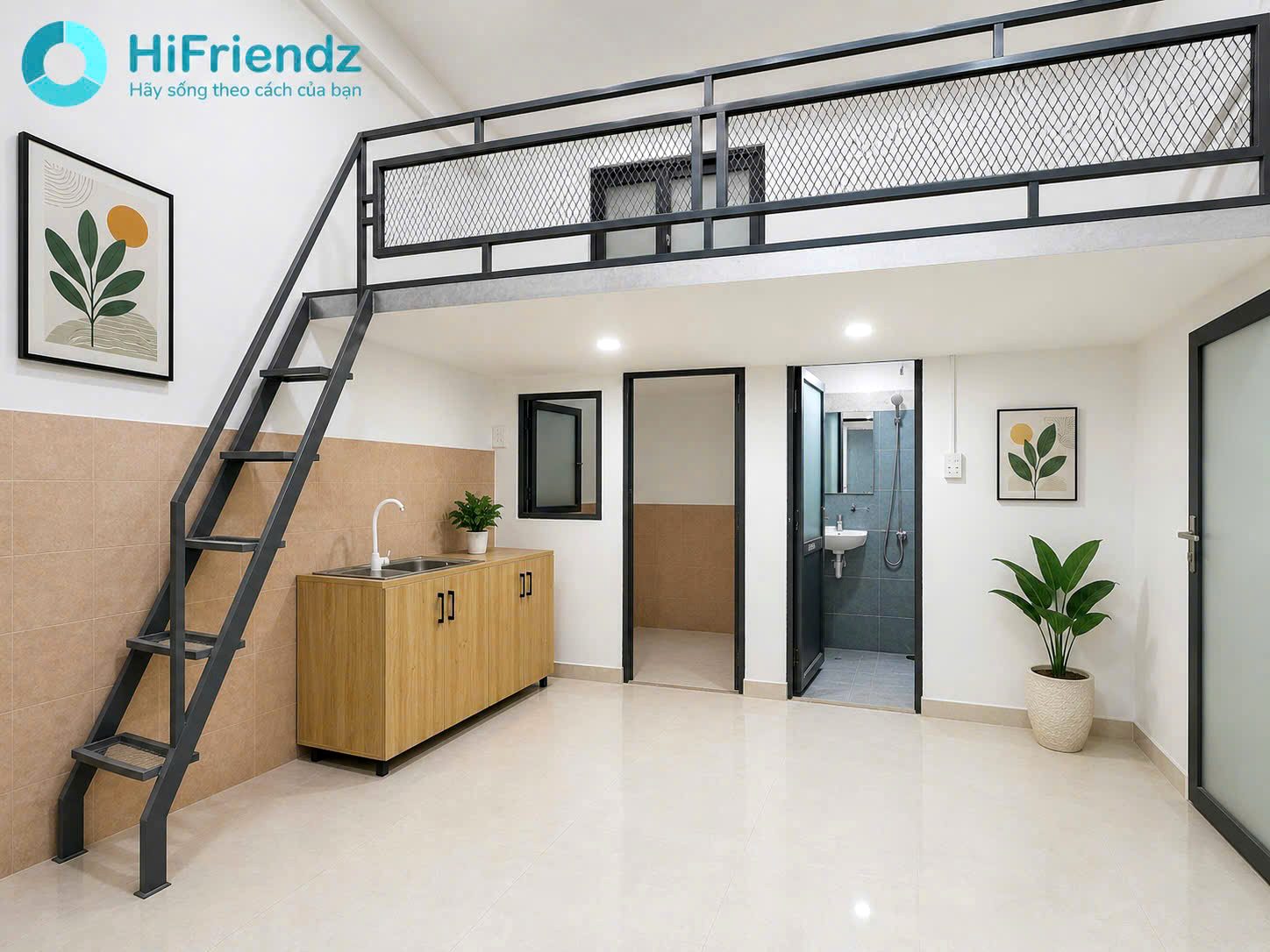 Phòng trọ có nội thất 25m² - Bình Thạnh, TP.HCM