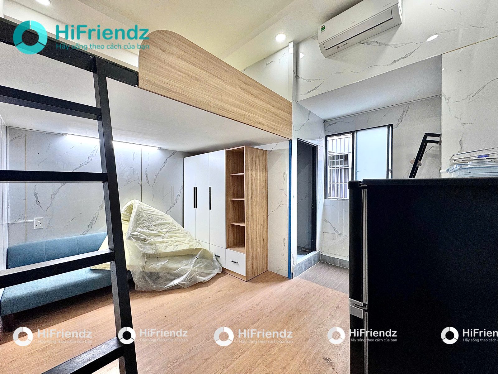Phòng trọ có nội thất 25m² - Bình Thạnh, TP.HCM
