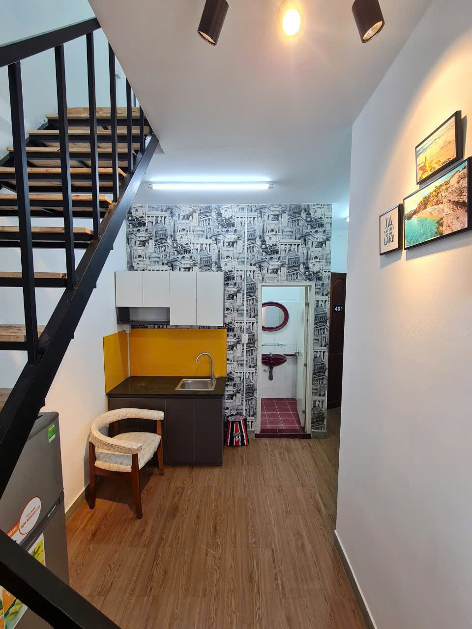 Phòng trọ có nội thất 25m² - Bình Thạnh, TP.HCM