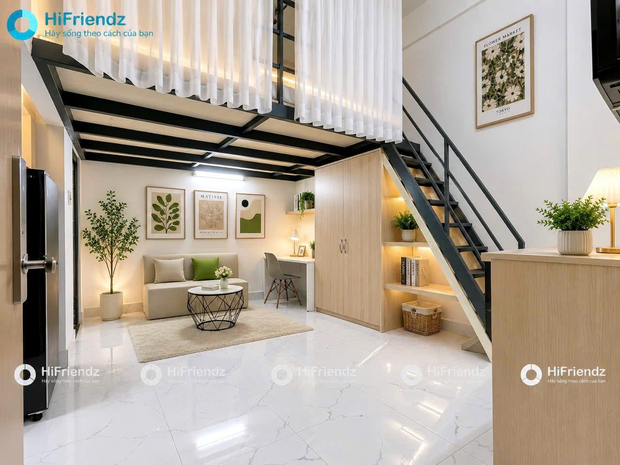 Phòng trọ có nội thất 28m² - Bình Thạnh, TP.HCM