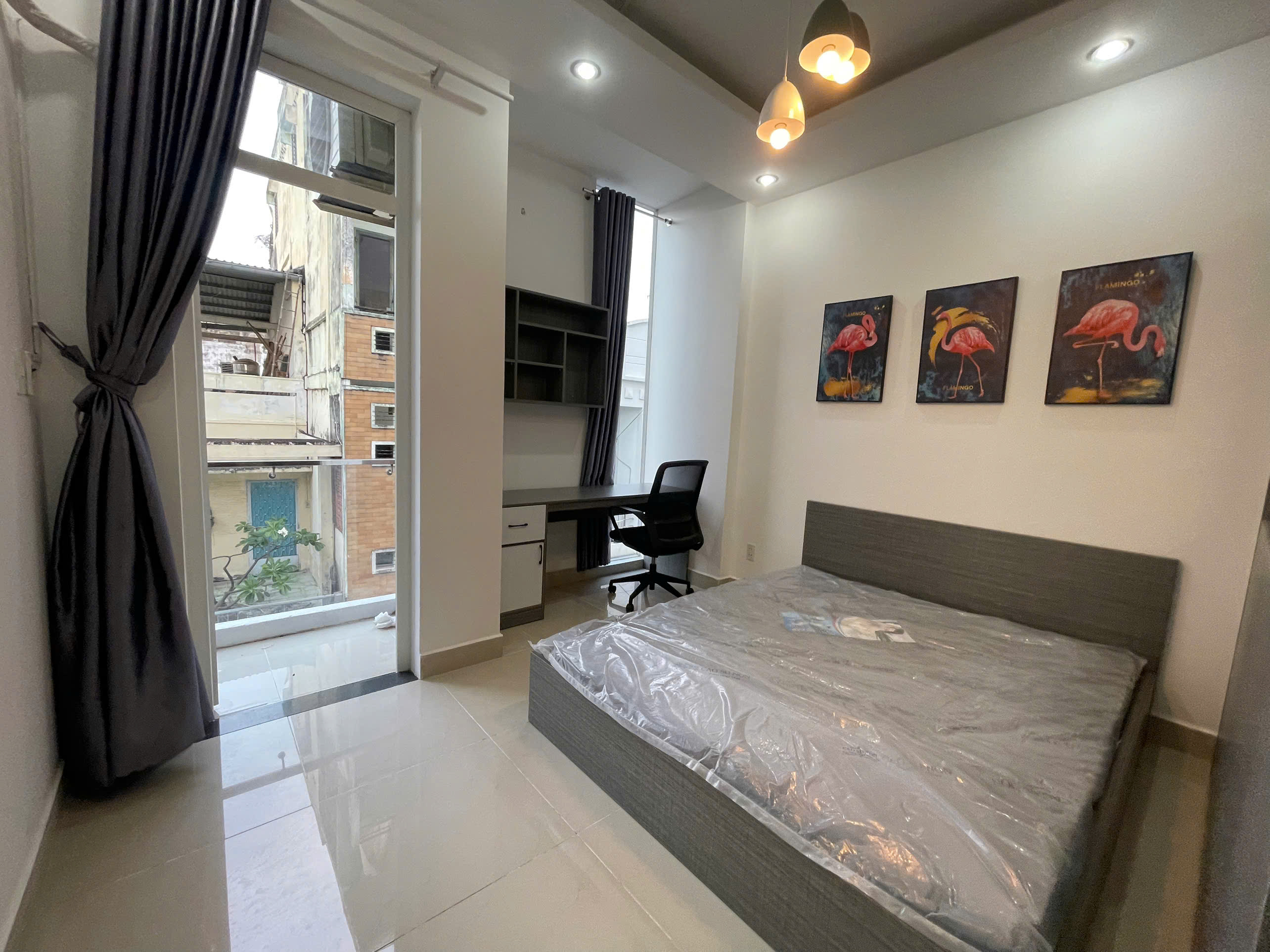 Phòng trọ có nội thất 40m² - Quận 1, TP.HCM