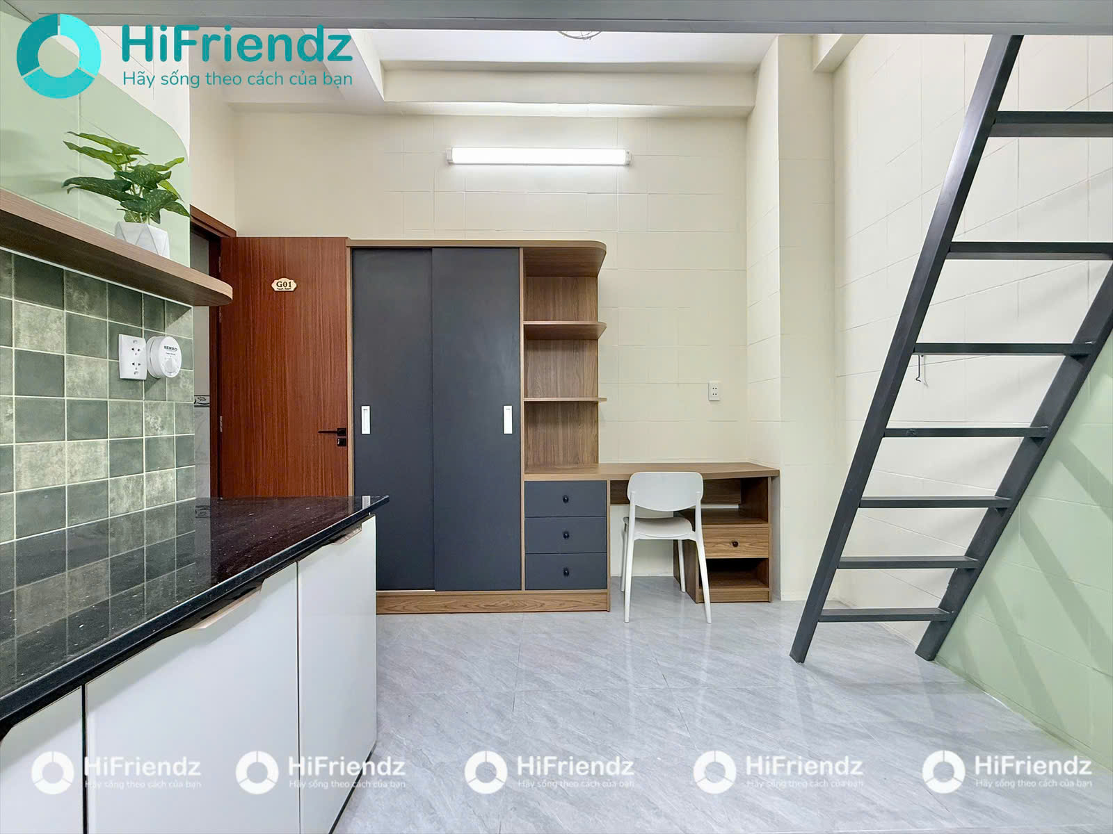 Phòng trọ có nội thất 20m² - Tân Bình, TP.HCM