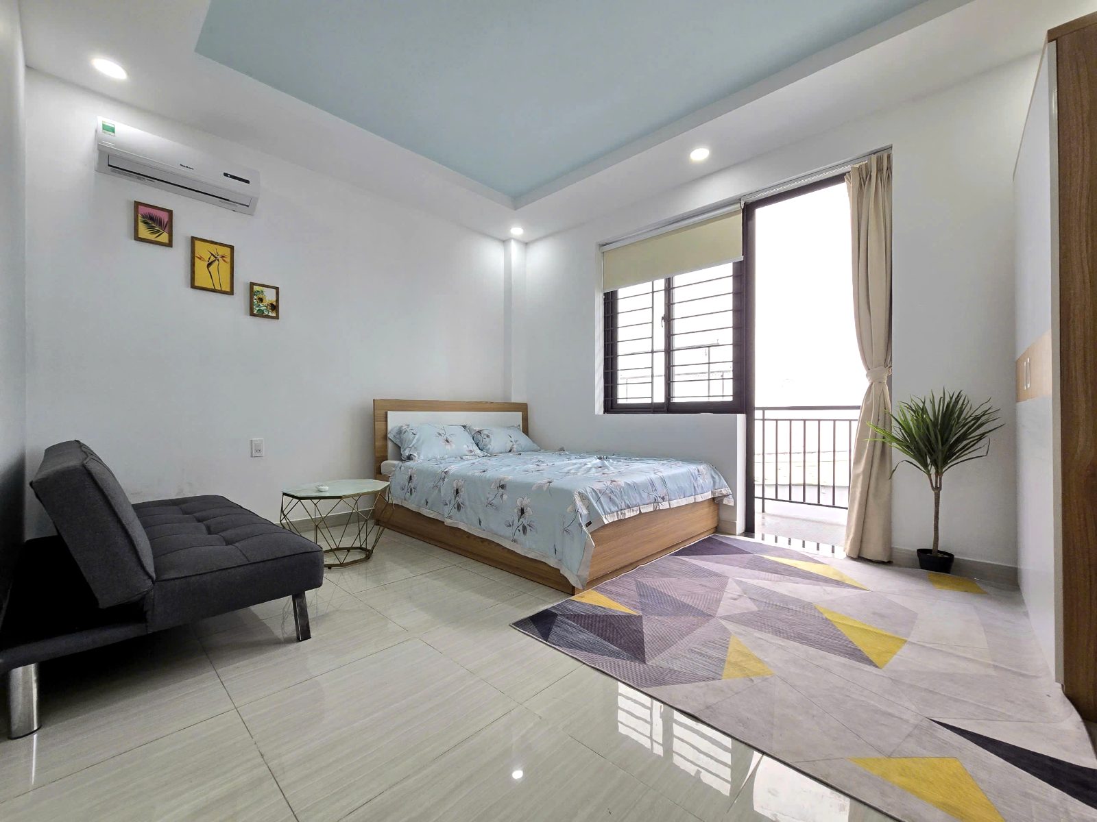Phòng trọ có nội thất 35m² - Quận 1, TP.HCM