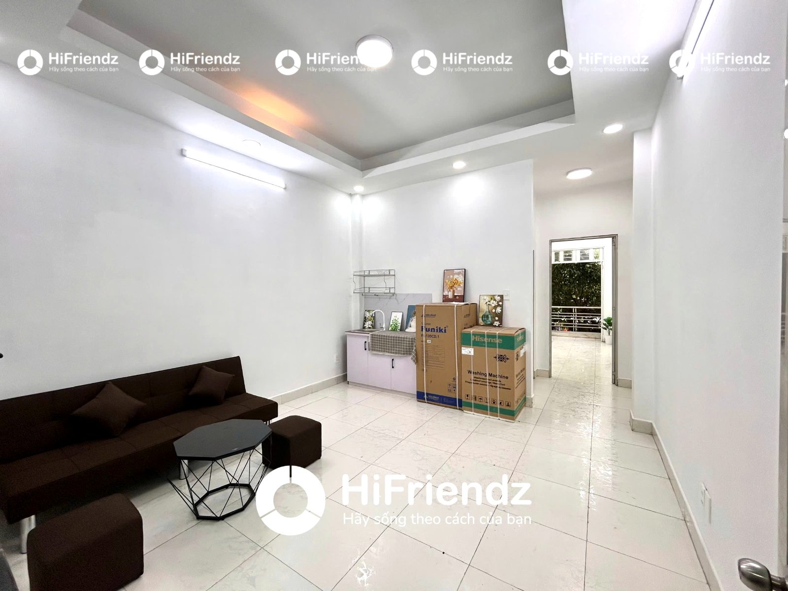 Phòng trọ có nội thất 46m² - Quận 6, TP.HCM