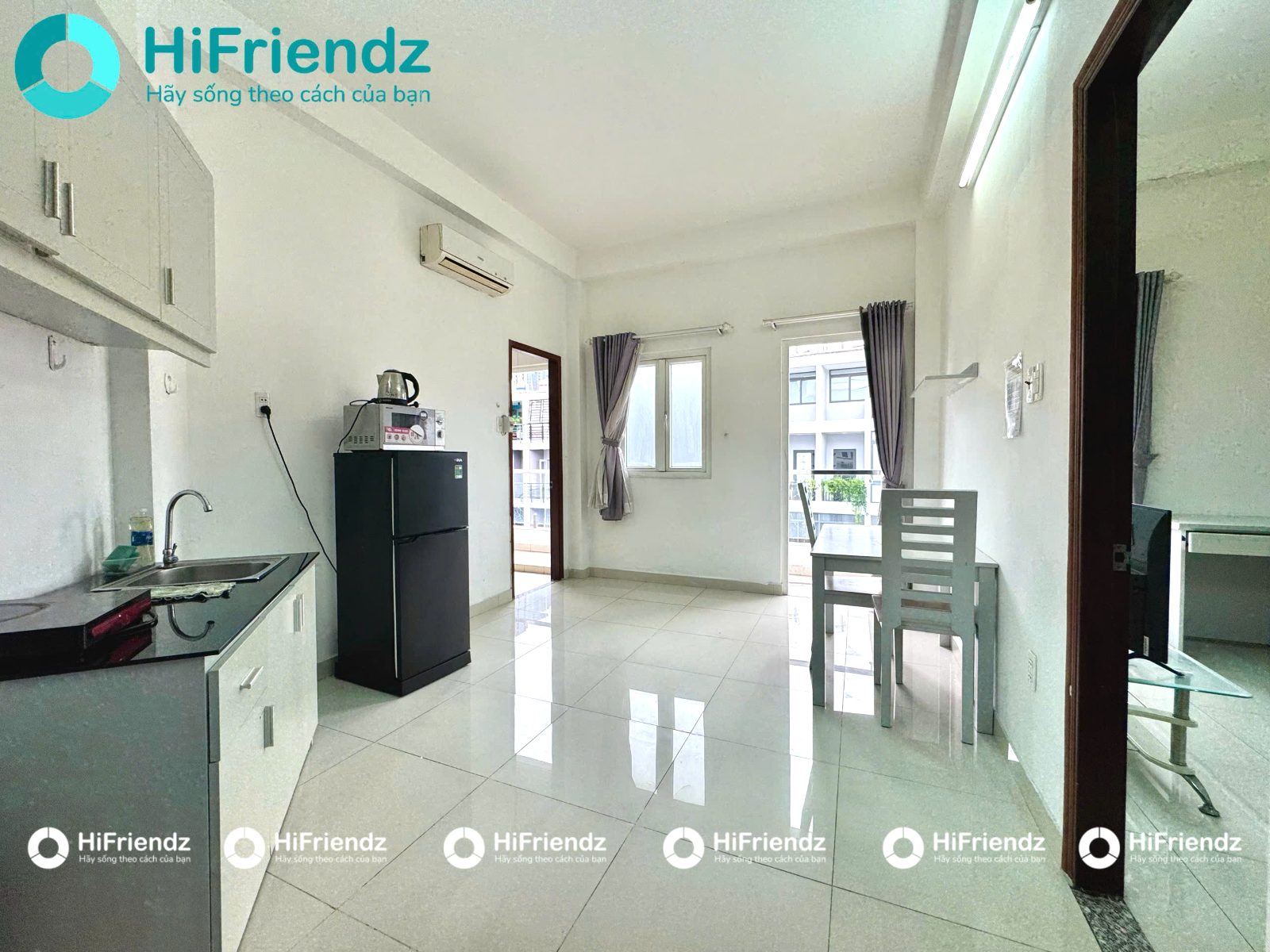 Phòng trọ có nội thất 46m² - Bình Thạnh, TP.HCM