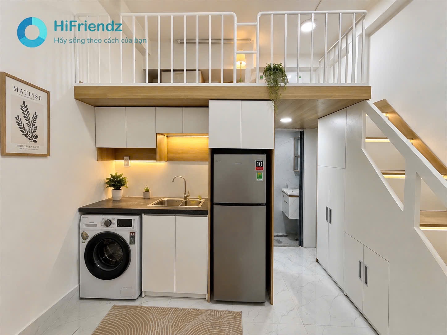 Phòng trọ có nội thất 25m² - Quận 12, TP.HCM
