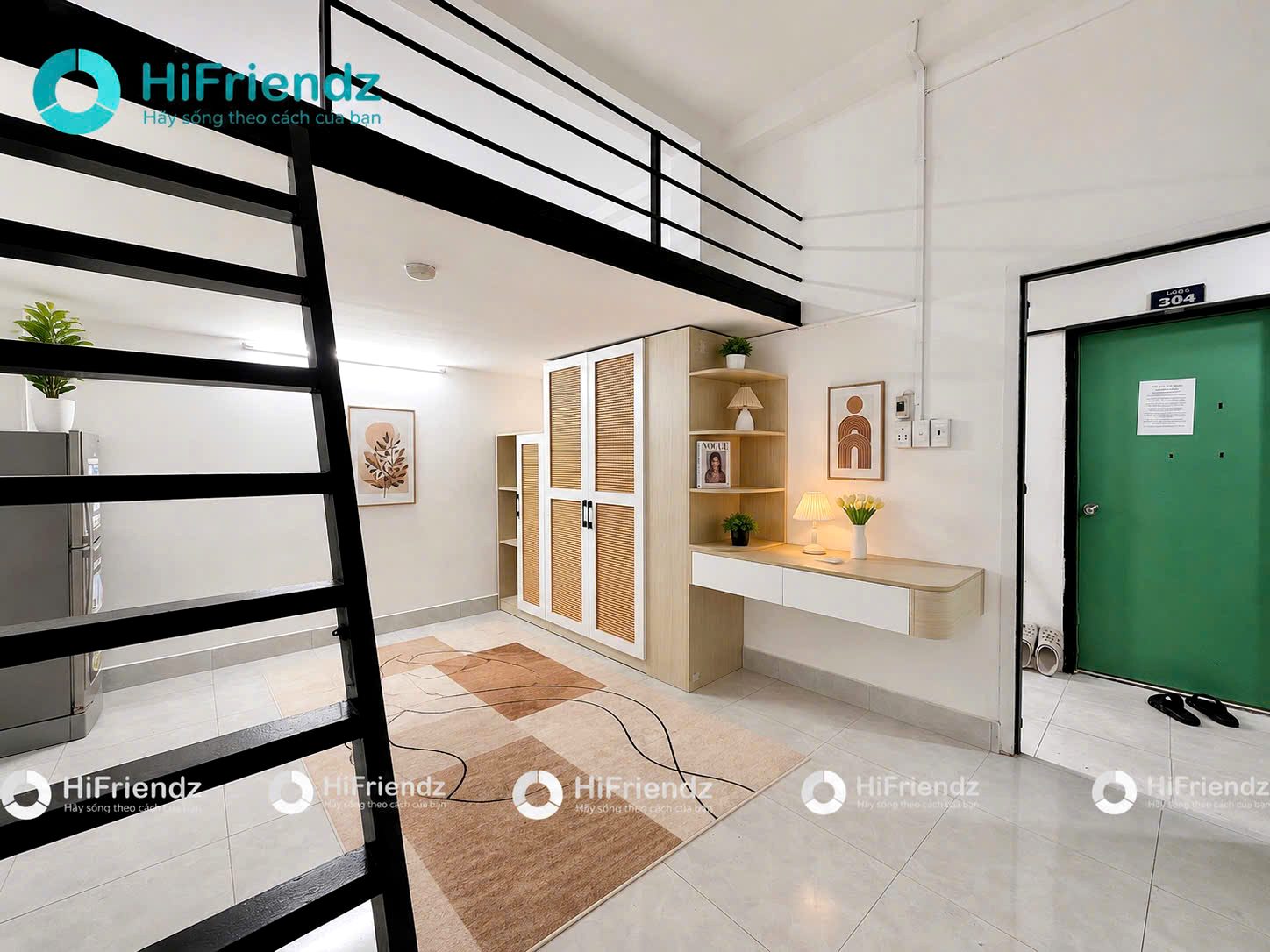 Phòng trọ có nội thất 25m² - Bình Thạnh, TP.HCM