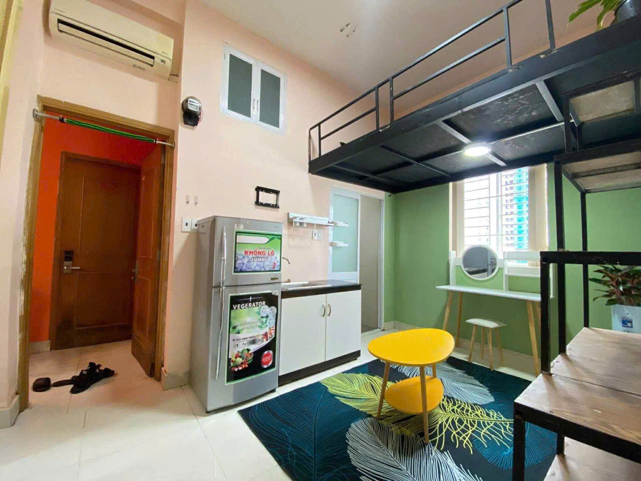 Phòng trọ có nội thất 25m² - Bình Thạnh, TP.HCM