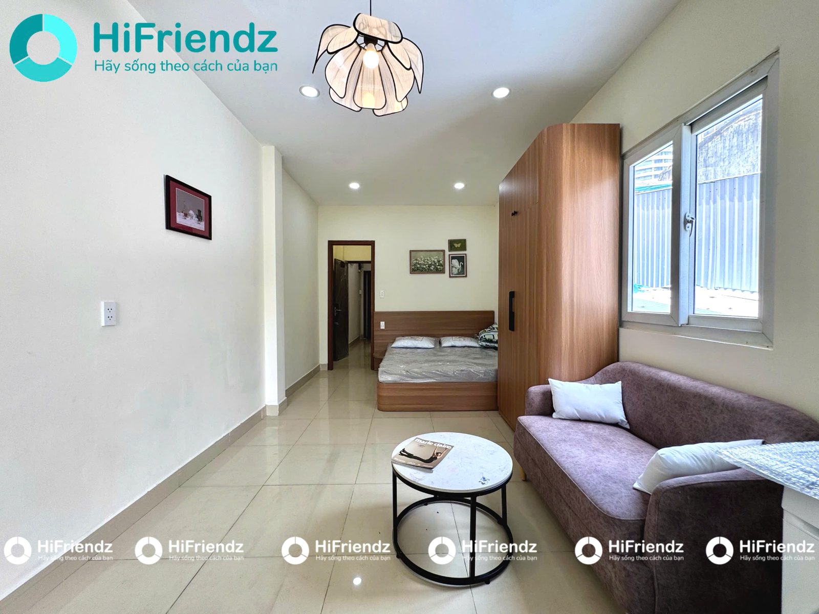 Phòng trọ có nội thất 35m² - Bình Thạnh, TP.HCM