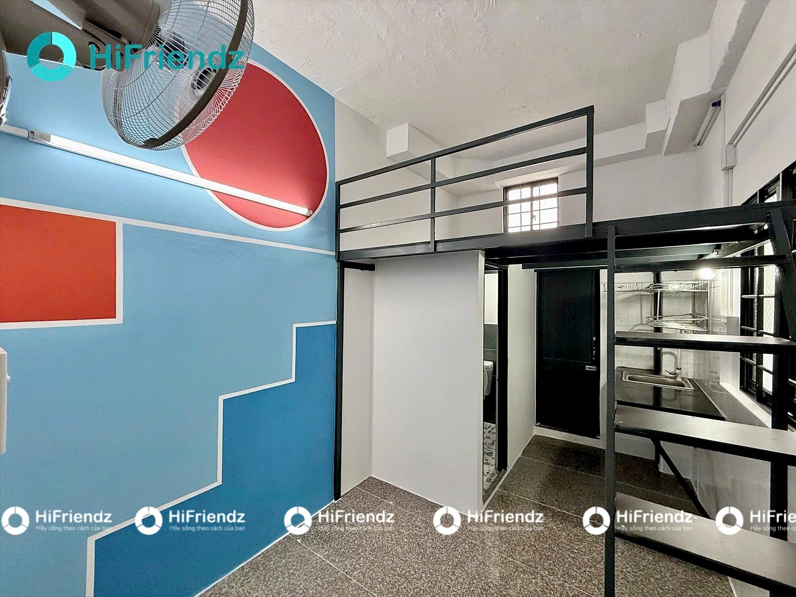 Phòng trọ có nội thất 12m² - Quận 12, TP.HCM