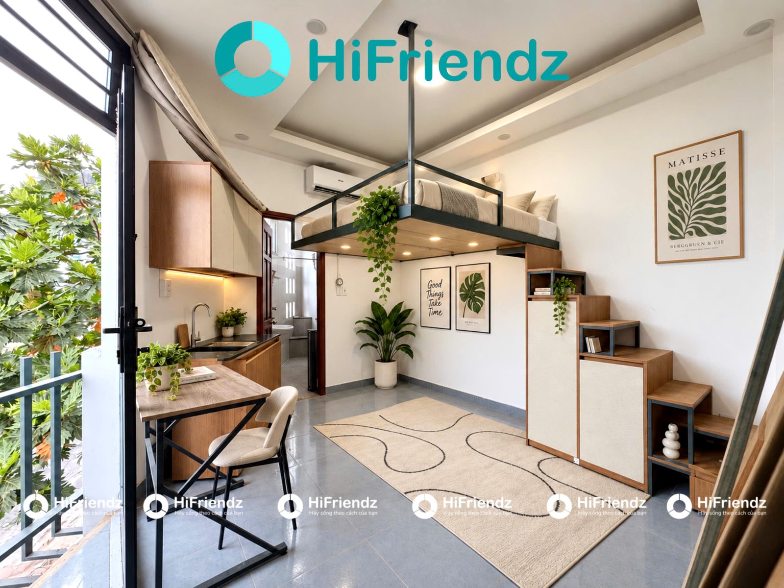 Phòng trọ có nội thất 25m² - Bình Thạnh, TP.HCM