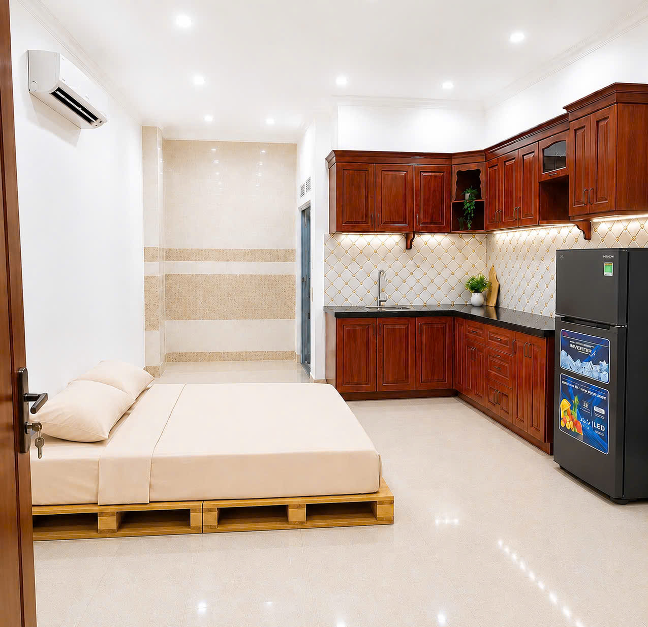 Căn hộ mini có nội thất 24m² - Thủ Đức, TP.HCM