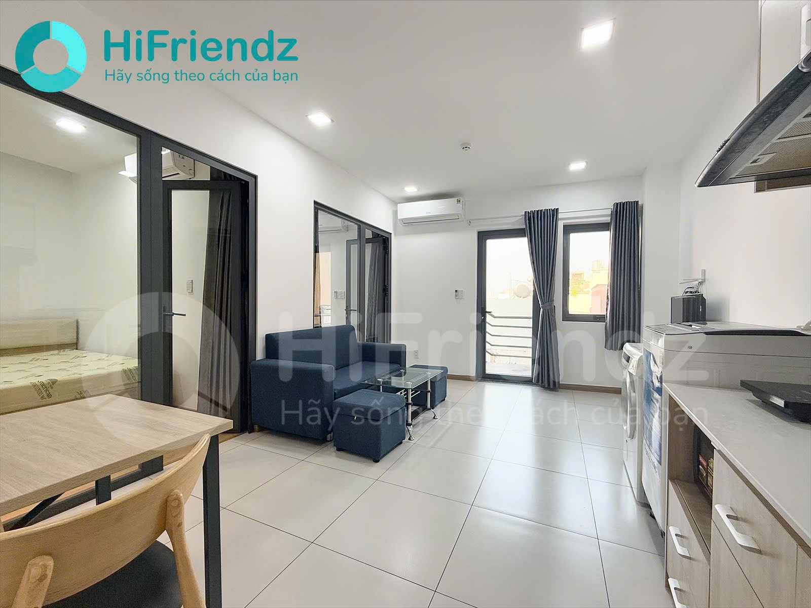Phòng trọ có nội thất 50m² - Bình Thạnh, TP.HCM