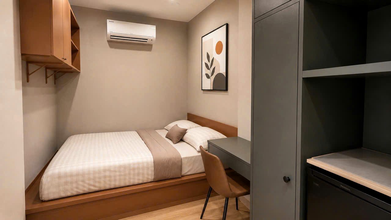 Căn hộ mini có nội thất 23m² - Tân Bình, TP.HCM