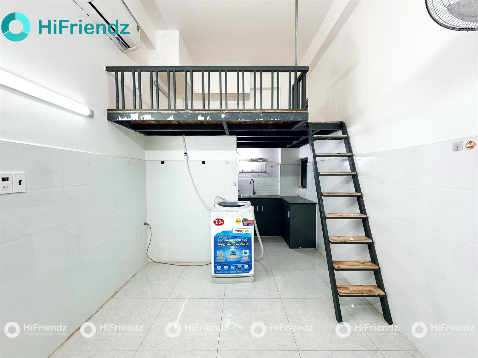 Phòng trọ có nội thất 25m² - Gò Vấp, TP.HCM