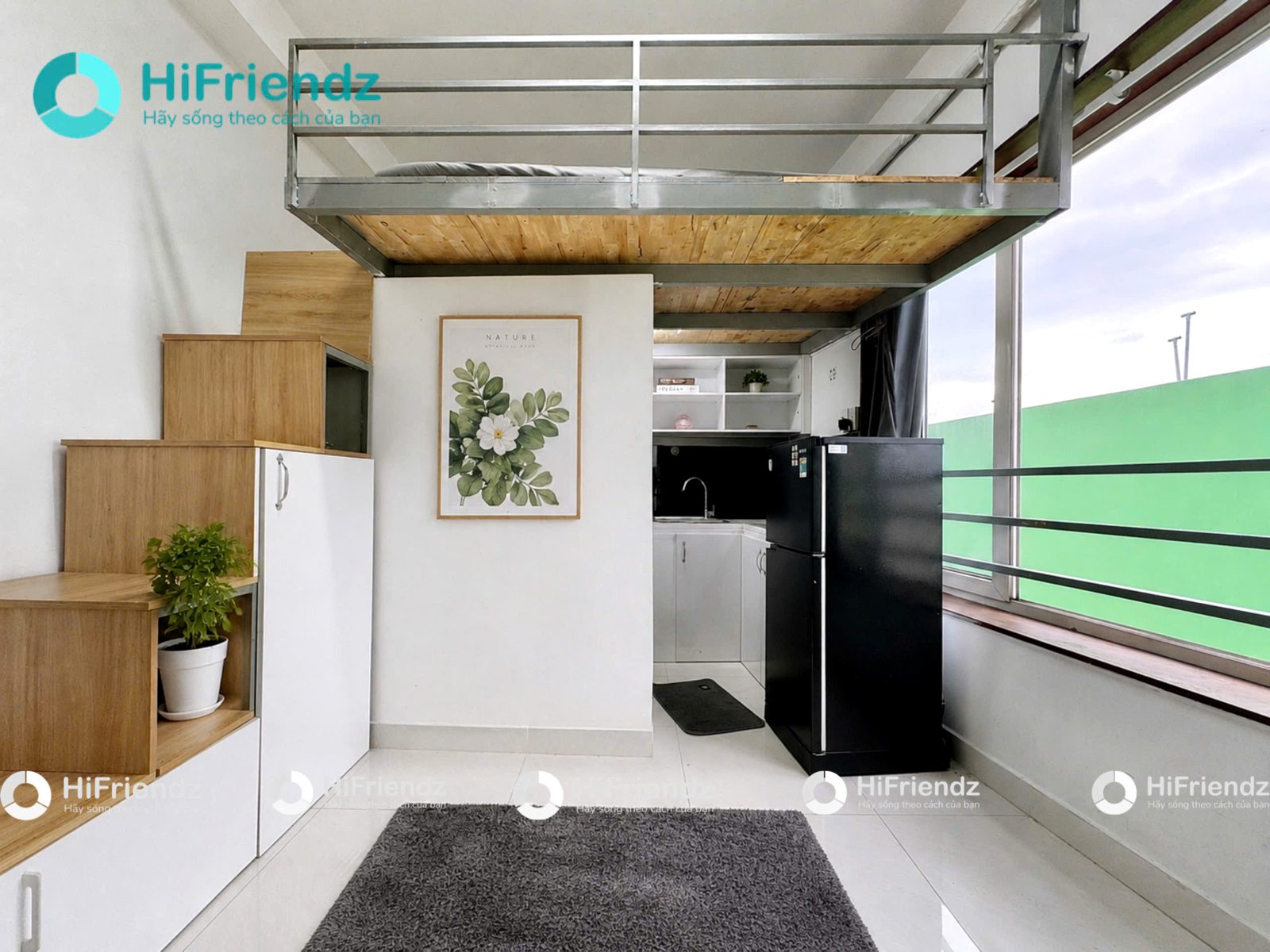 Phòng trọ có nội thất 25m² - Bình Thạnh, TP.HCM