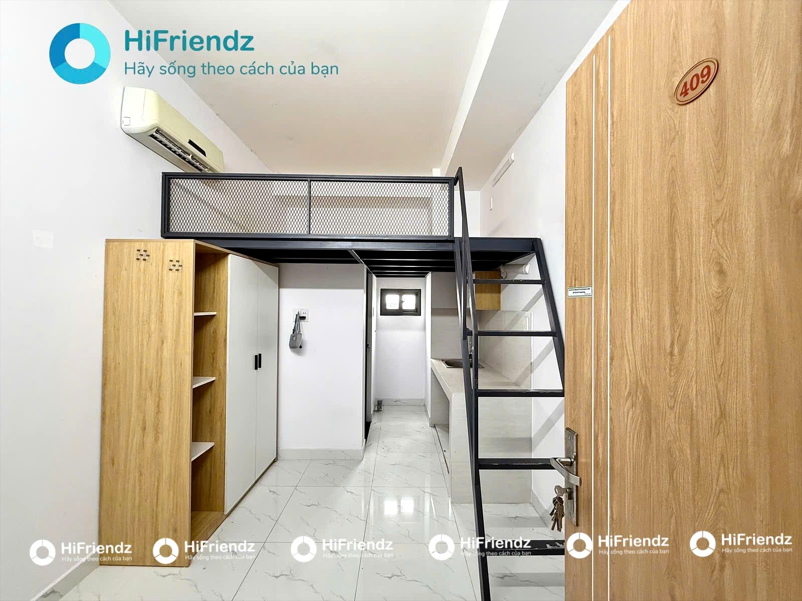 Phòng trọ có nội thất 23m² - Quận 12, TP.HCM