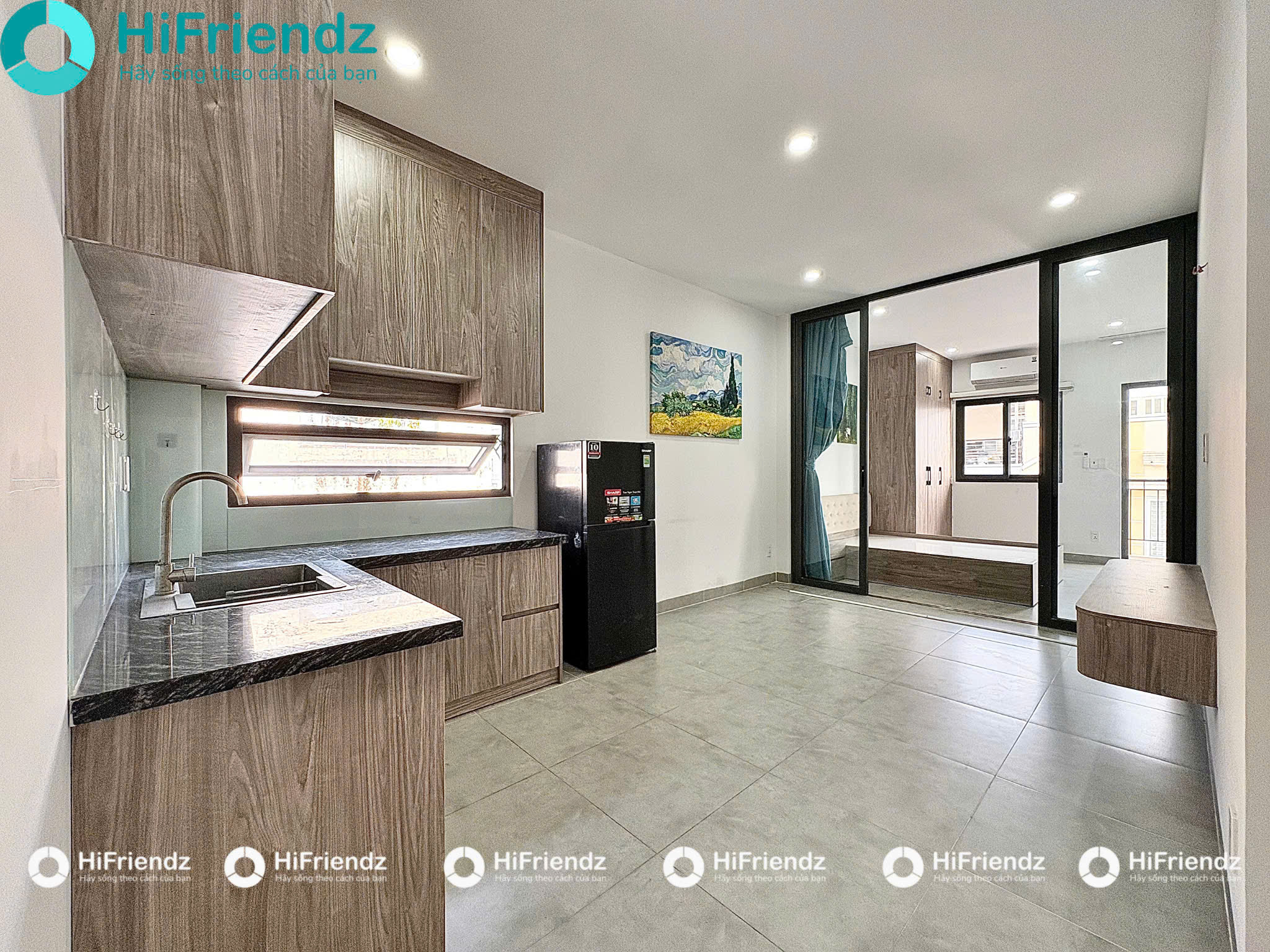 Phòng trọ có nội thất 35m² - Quận 2, TP.HCM