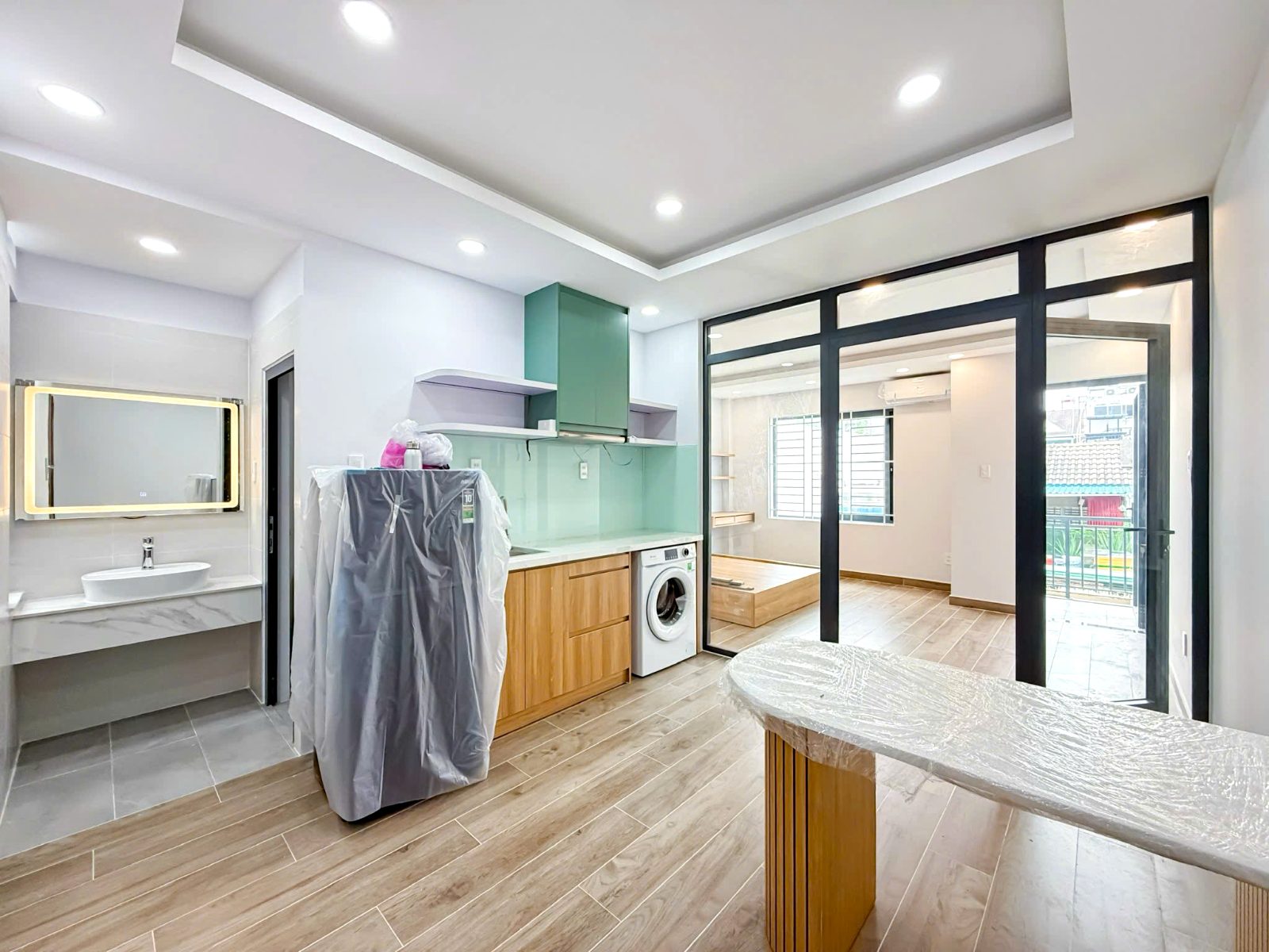 Phòng trọ có nội thất 38m² - Quận 7, TP.HCM