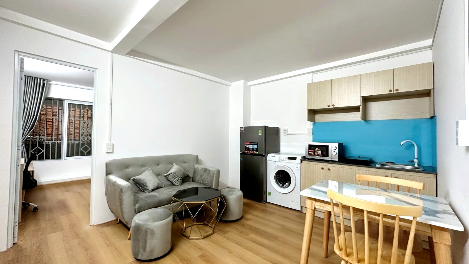 Phòng trọ có nội thất 45m² - Quận 1, TP.HCM